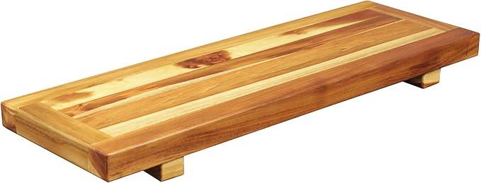 EcoDecors, 29 inch, Bath Tray for Tub, Bath Tub Tray Wood, Bathtub Table, Caddy for Bathtub in Natural Teak - ModernBath