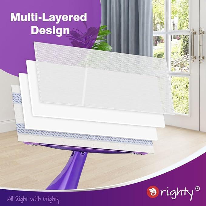 Orighty Dry Mop Pads Refill Compatible with Swiffer Wet Jet, Multi-Layer Mopping Pads, Multi Surface WetJet Hardwood Floor Cleaner Spray Mop Pads Refills, 48 Count - ModernBath