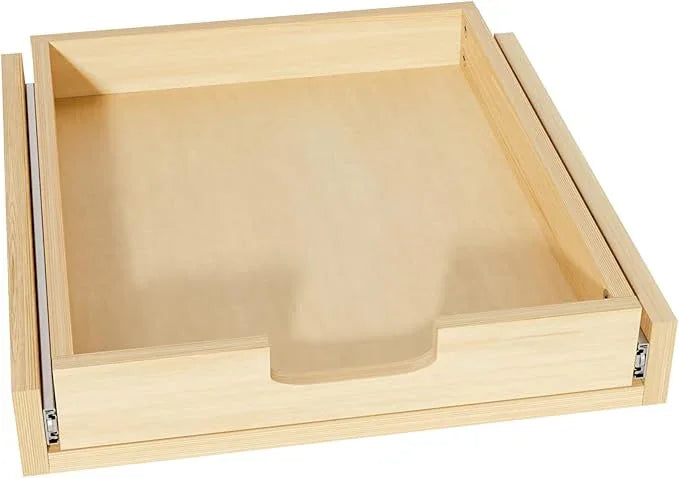 Pullout Cabinet Organizer, 17''W×21''D×3''H Slide Out Shelves for Kitchen Cabinets, Pull out Drawers for Kitchen Cabinets, Pantry, Bathroom, & Storage Organization - ModernBath