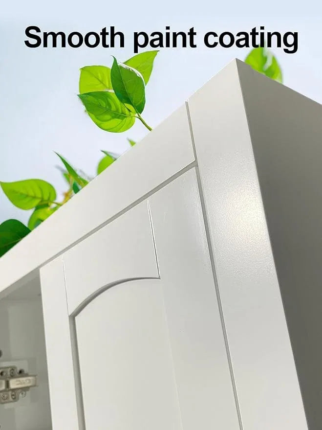 Wall Mount Cabinets Bathroom Wall Cabinet Buffering Hinge,22"x28" inch Over Toilet Storage Cabinet and Adjustable Shelves, Can Hold Toilet Paper and roll Paper Medicine Cabinet - ModernBath