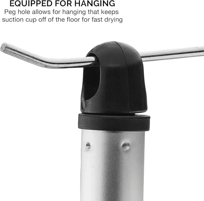 NEIKO 60180A Toilet Plungers, 3 Pack, Patented All-Angle Design, Heavy Duty, Aluminum Handle, Residential, Commercial, and Industrial Building Sanitation Use - ModernBath
