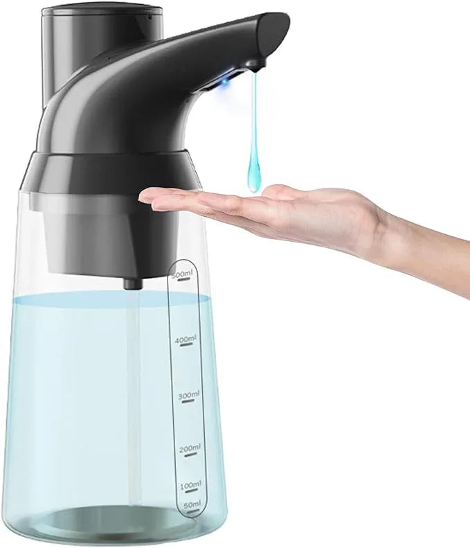 Greatmay Adjustable Automatic Soap Dispenser Touchless, 4 Adjustable Levels，Battery Powered Operated Sensor Liquid Soap Pump，Touch-Free Hand Sanitizer Dispenser - ModernBath