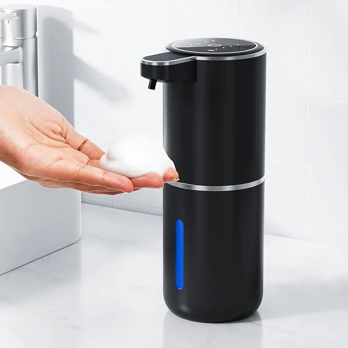 Fantictas Automatic Foaming Soap Dispenser Foaming Hand Sanitizer Touchless 1200mAh Soap Dispenser Rechargeable with Sensor for Bathroom Kitchen - ModernBath