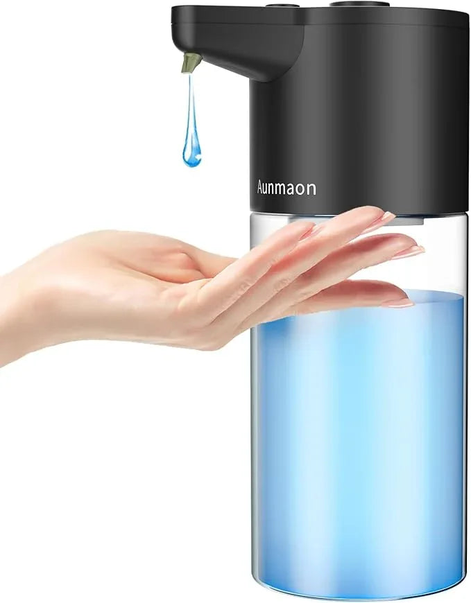Automatic Soap Dispenser Touchless,Simple Physical Adjustment,Low Battery Consumption Hand Dish Soap Dispenser Kitchen Bathroom,Hands Free Auto - ModernBath