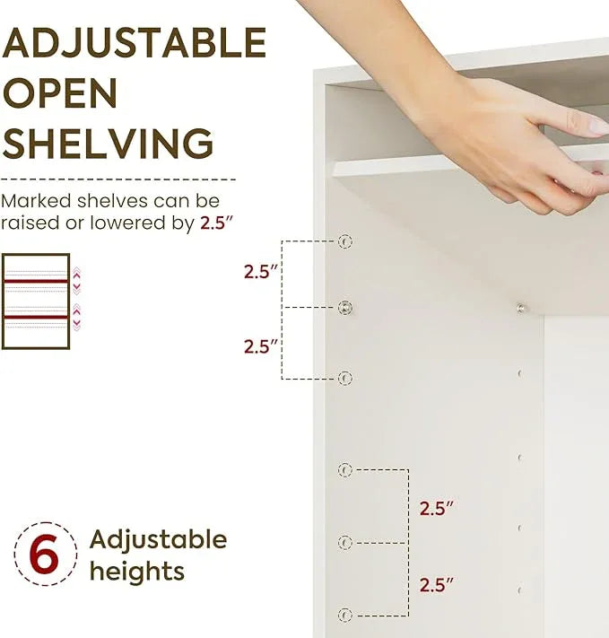 Kitchen Wall Cabinets,78.8" W Rattan Wall Mounted Laundry Cabinets with Adjustable Shelf, Floating Hanging Storage Cabinet for Laundry Room, Bathroom, Kitchen - ModernBath
