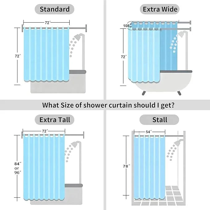 XLHOMO Bathroom Sets with Shower Curtain and Rugs - 4PC Brown Geometric Shower Curtain Set with 12 Hooks, Toilet Cover, U-Shaped Mat and Rugs Modern Abstract Bathroom Accessories for Bathroom - ModernBath