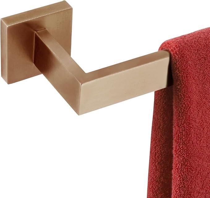 KOKOSIRI 36-Inch Towel Bars for Bathroom Kitchen Towels Holder Wall Mount SUS304 Stainless Steel Towel Rack, Champagne Bronze B4003CPG-L36 - ModernBath