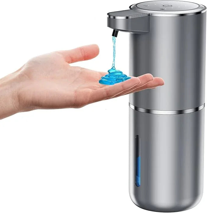 Fantictas Automatic Soap Dispenser Touchless Automatic Liquid Soap Dispenser 4 Adjustable 1500mAh Soap Dispensing Levels Wall Mount for Kitchen and Bathroom - ModernBath