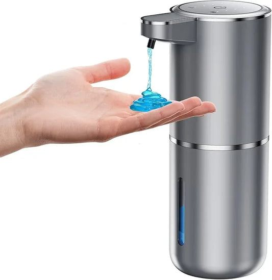 Fantictas Automatic Soap Dispenser Touchless Automatic Liquid Soap Dispenser 4 Adjustable 1500mAh Soap Dispensing Levels Wall Mount for Kitchen and Bathroom - ModernBath