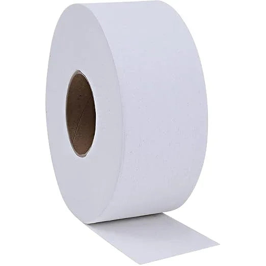 Genuine Joe - GJO2506008 Jumbo Dispenser Roll Bath Tissue (Pack of 8) - ModernBath