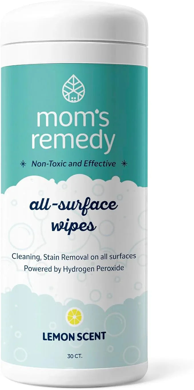 MOMREMEDY Hydrogen Peroxide Cleaning Wipes | All Purpose Cleaner and Stain Remover | Multipurpose for Kitchen, Bathroom, All Surfaces - ModernBath