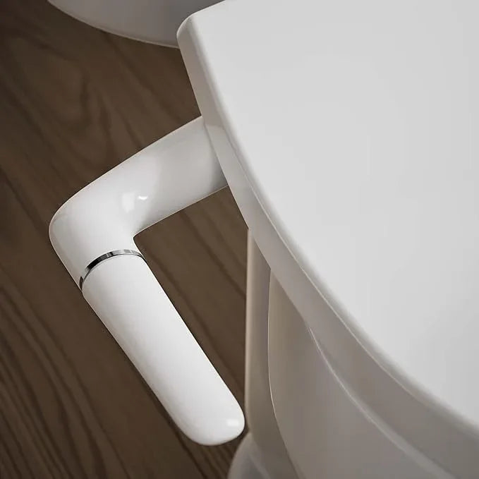 Kohler PureWash M250 Manual Round Bidet Toilet Seat, White, Quiet-Close Lid Prevents Slamming, Easy Installation with Quick-Release Hinges, Adjustable Spray Position & Pressure - ModernBath