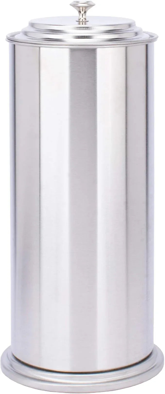 JS Jackson Supplies Free Standing Extra Large Toilet Paper Holder - Stainless Steel - ModernBath