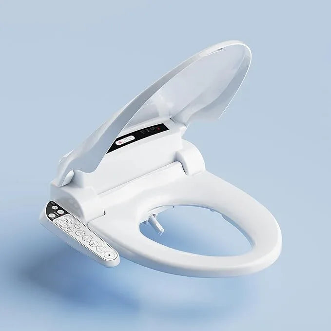 Lotus Bidet Seat ATS-909 Round with Enema Wash (Purestream) for constipation relief, Heated Seat, Multi Modes Wash, Air Dryer, Deodorizer, Easy DIY Installation, Made in Korea - ModernBath