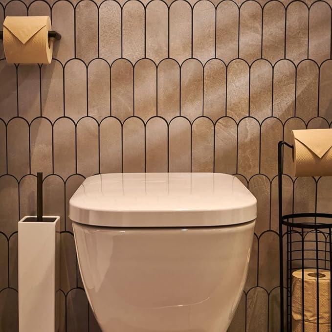 Bumboo Bamboo Toilet Roll 24 Pack | Unbleached Toilet Paper 3 ply, 300 Sheets | Eco Toilet Rolls | Plastic-Free, Soft, Strong & Sustainable Toilet Tissue, Beige - ModernBath