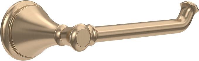 DELTA Cassidy Toilet Paper Holder, Champagne Bronze, Bathroom Accessories, 79750-CZ 3.63 x 8.38 x 3.63 Inches - ModernBath