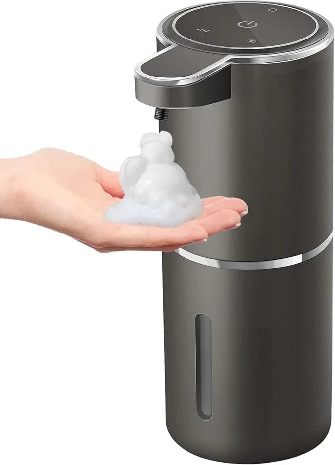 Gotofine Automatic Foaming Soap Dispenser,4-Level Adjustable Foam, Wall Mount, USB Rechargeable,12.8oz/ 380ml,Touchless Hand & Dish Soap Dispenser for Bathroom, Kitchen,Hotel, Restaurant - ModernBath