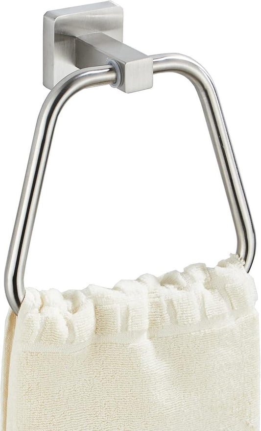 Brushed Nickel Towel Ring for Bathroom, Kitchen Bath Towel Holder Hangers Wall Mount Heavy Duty Stainless Steel - ModernBath
