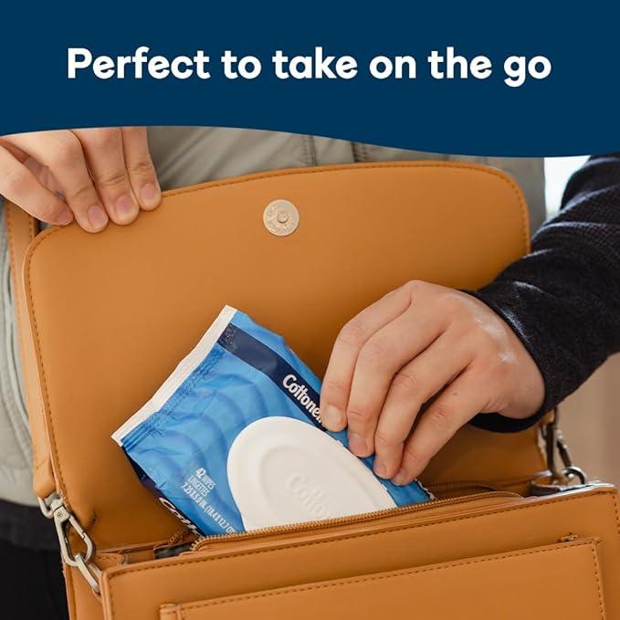 Cottonelle XL Flushable Wet Wipes, Adult Wipes Large, 8 Flip-Top Packs, 45 Wipes Per Pack (360 Total Wipes), Packaging May Vary - ModernBath