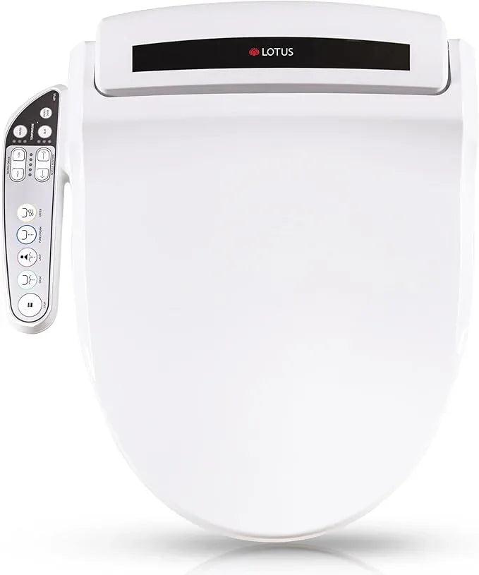 Lotus Bidet ATS-800R Heated Seat, Temperature Controlled Wash, Warm Air Dryer, Easy DIY Installation, Made in Korea - ModernBath