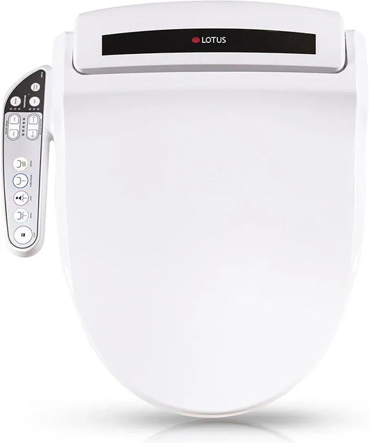 Lotus Bidet ATS-800R Heated Seat, Temperature Controlled Wash, Warm Air Dryer, Easy DIY Installation, Made in Korea - ModernBath