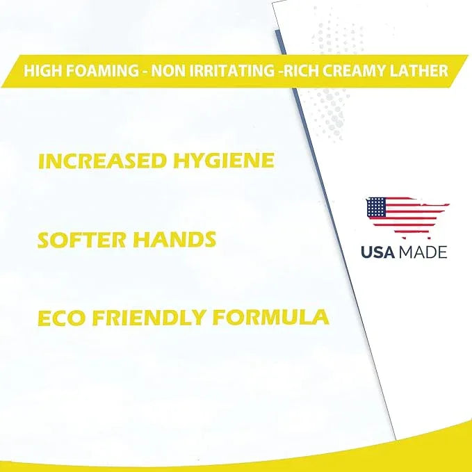 GreenFist Foaming Hand Soap Refills Jasmine Scent Jug Foam Refill Made in USA, 128 ounce (1 Gallon) - ModernBath