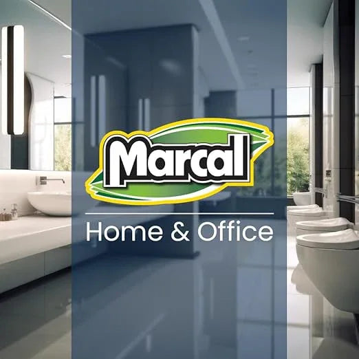 Marcal Toilet Paper 2-Ply, Soft and Absorbent, 96 Rolls, 300 Sheet Bath Tissue, Septic Safe, 100% Recycled, Green Seal® Certified, Chemical Free, White (3302) - ModernBath
