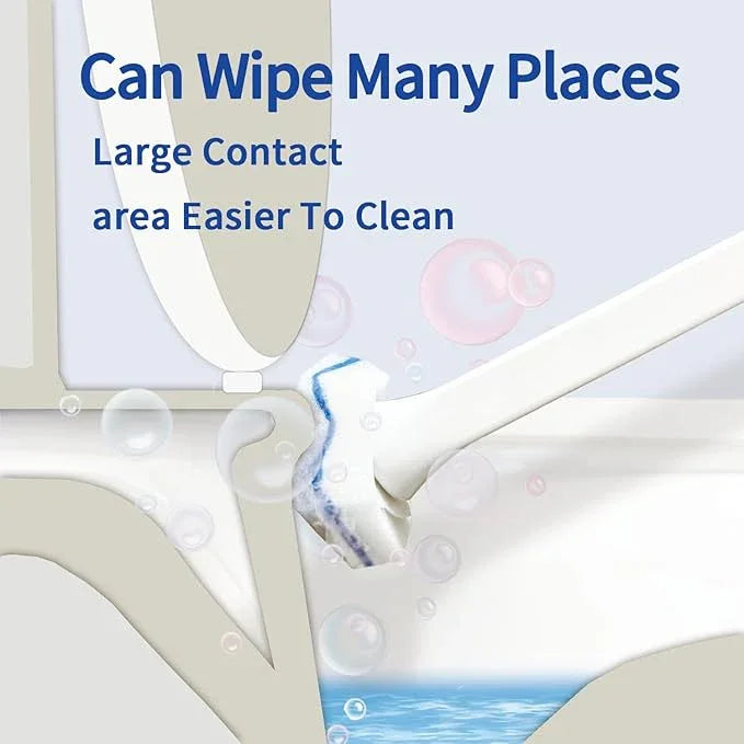 Aimery 40 Count Blue Disposable Toilet Bowl Wand Refills – Easy Clean & Fresh Toilet - ModernBath