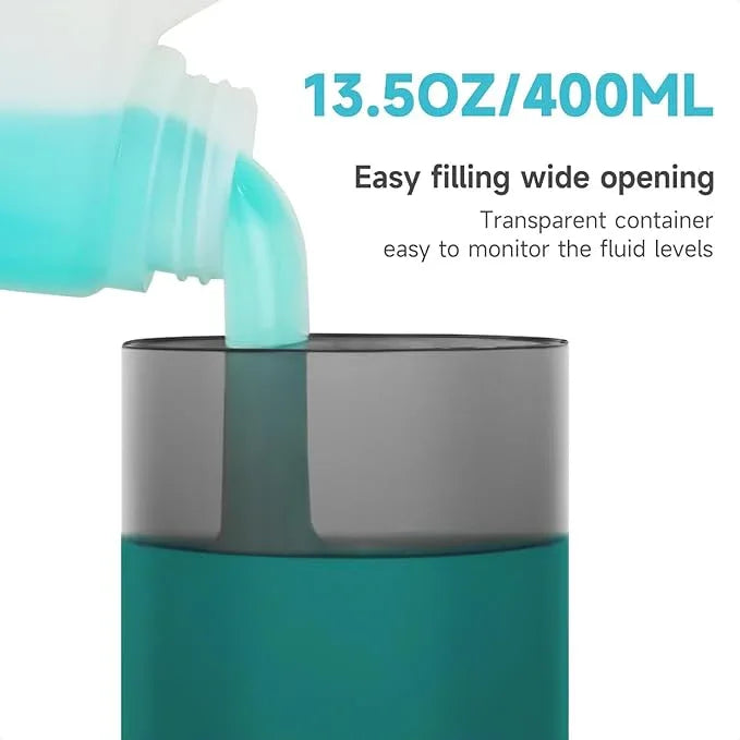 AIKE Automatic Wall Mount Liquid Soap Dispenser for Home and Commercial Bathroom 13.5oz IPX7 Waterproof,Brushed Stainless Steel - ModernBath