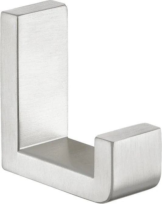 APLusee Brushed Nickel Towel Hook for Bathroom, 304 Stainless Steel Heavy Duty Bathroom Wall Hook, Wall Mounted - ModernBath