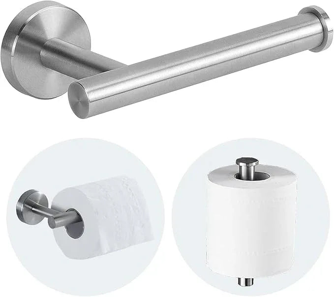 Toilet Paper Holder - SUS 304 Stainless Steel Toilet Paper Holder Wall Mount, Toilet Paper Roll Holder for Bathroom, Kitchen, Washroom - Brushed Nickel - ModernBath