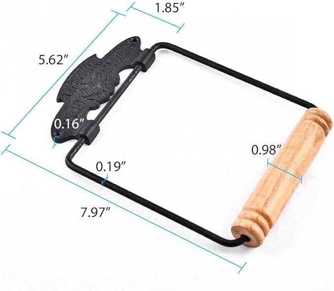 Renovators Supply Toilet Paper Holder - Antique Wall Mount Toilet Paper Holder - Sanitary Paper Holder - Vintage Bathroom Decor - Colonial Tissue Holder - Black, Victorian, Pack of 1 - ModernBath