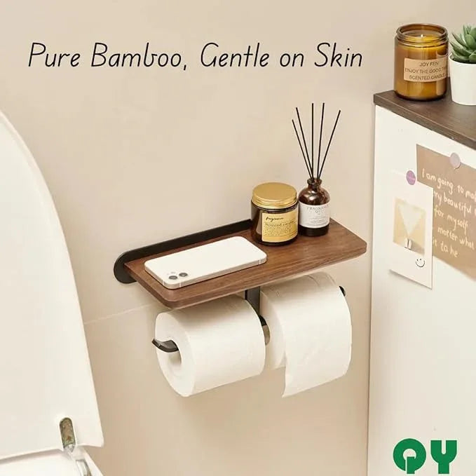 QingYa Bamboo Toilet Paper, 4-Ply, 18 Rolls of Septic Safe Organic Bath Tissues, Sustainable and Tree Free, Soft, Strong, Earth-Friendly, Chemical Free PFAS Free, BPA Free - FSC Certified (white) - ModernBath
