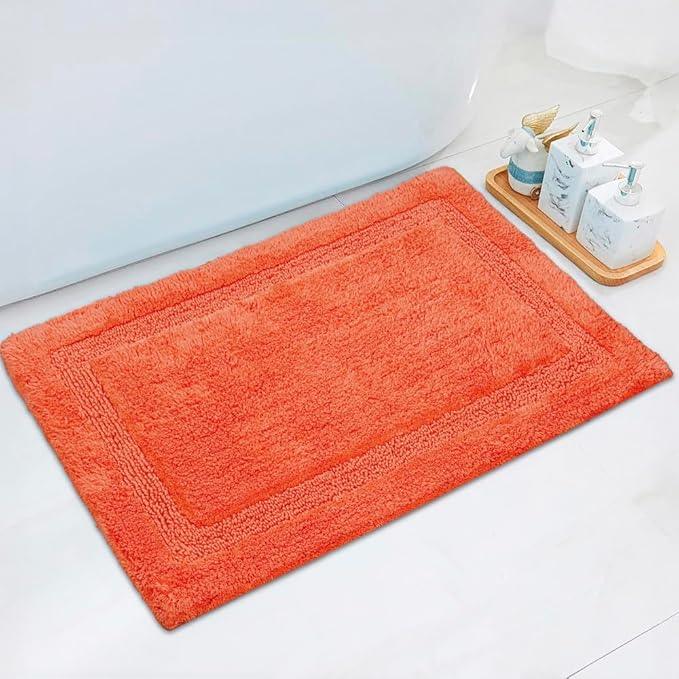 C23 Luxury Bathroom Rugs, Bath Mat - 20"x32" | 2200 GSM Tufted Cotton Bathroom Mat | Ultra-Absorbent Quick Dry, Heavyweight Non-Slip Bathmat | Thick Soft Plush Machine Washable Bath Rug - ModernBath