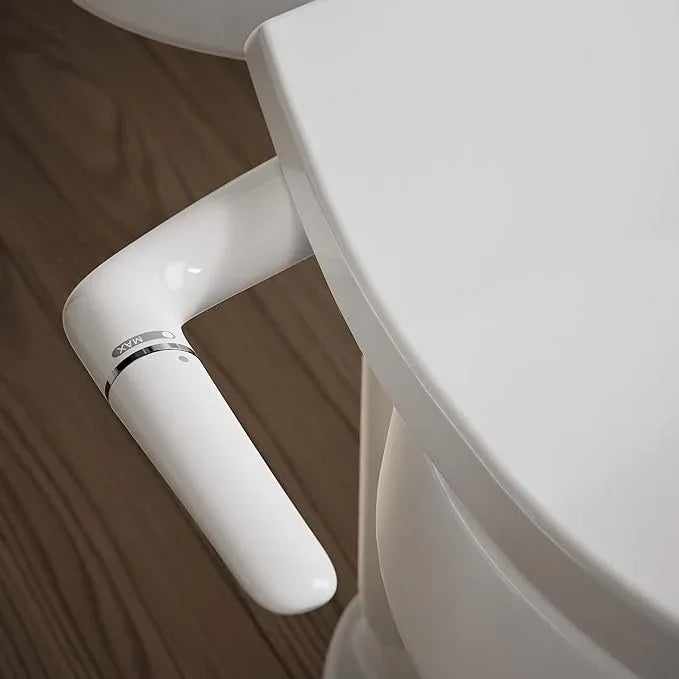 Kohler PureWash M250 Manual Elongated Bidet Toilet Seat, White, Quiet-Close Lid Prevents Slamming, Cool Water, Easy Installation with Quick-Release Hinges, Adjustable Spray Position & Pressure - ModernBath