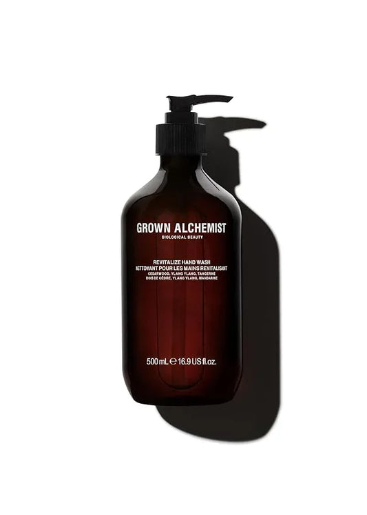 Grown Alchemist Revitalize Hand Wash – Natural Liquid Hand Soap with Ylang Ylang, Tangerine & Cedarwood – Gentle, Hydrating Kitchen & Bathroom Soap, Botanical Cleanser for Sensitive Skin, 500mL - ModernBath