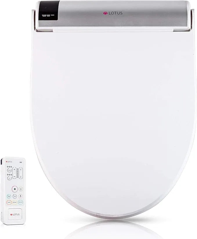 Lotus Bidet ATS-2000 Elongated, Premier Class, Purestream Function(Constipation Relief) Heated Seat With Wireless Remote Control, Unlimited Warm Water, Warm Air Dryer, Made in Korea - ModernBath