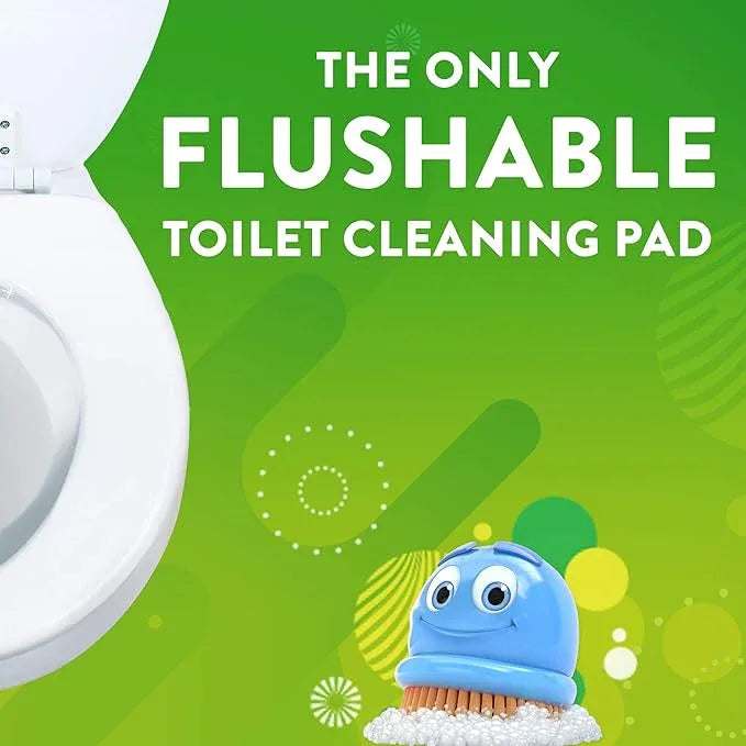 Scrubbing Bubbles Flushable Toilet Bowl Wand Cleaner Refills, Fresh Brush Cleaner Toilet Refill Pads, Removes Limescale & Odors, Citrus Scent, 20 Count (Pack of 2) - ModernBath