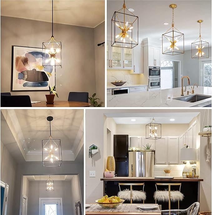Leools E12 LED Bulb Dimmable 6W Equal 60 watt Light Bulb Soft White 3000K T6 T25 E12 Candelabra Bulb 60 watt for Chandeliers,Ceiling Fan,Pendant,Wall sconces AC120V 600LM e12 Light Bulb 6Pack - ModernBath