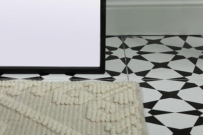 Illuminate, Metal Frame Arch Full Length Mirror 32X66 Inch in, Modern, Black - ModernBath
