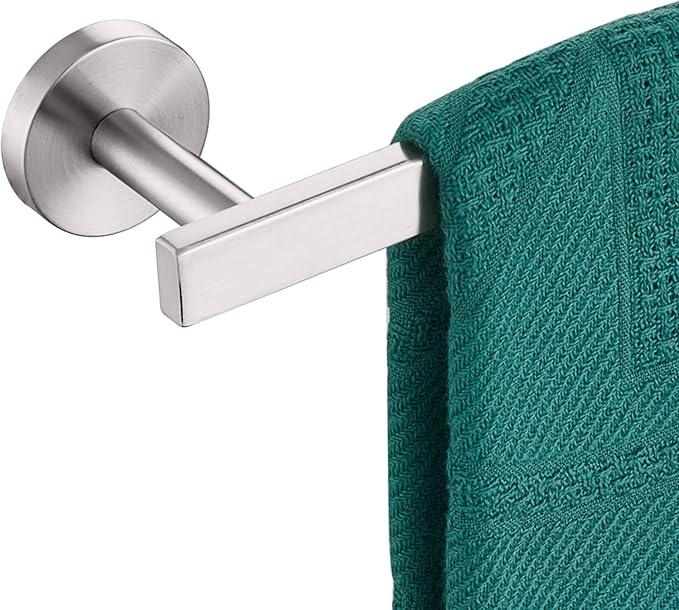 16 Inch Bathroom Towel Bar Bath Towel Rack Kitchen Towel Holder Towel Hanger Wall Mounted SUS304 Stainless Steel Brushed Nickel AN4001BR-L16 - ModernBath