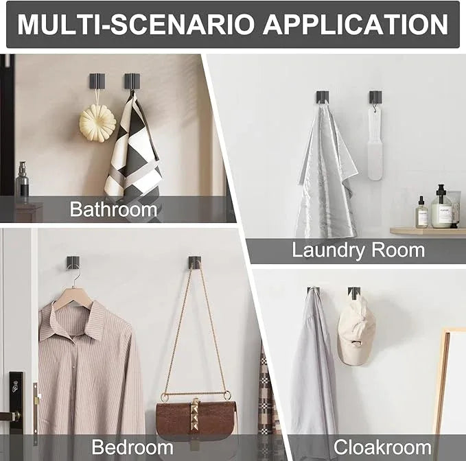 Matte Black Bathroom Hardware Accessories Towel Bar Set 5 Pieces Double Dase Toilet Paper Holder Towel Holder Set 23.6 Inch Stainless Steel Towel Rack for Bathroom Wall Mounted - ModernBath