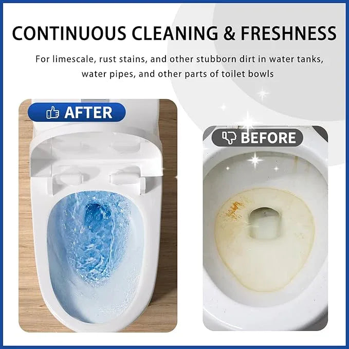 MMIOFANT Automatic Toilet Bowl Cleaner Tablets，Toilet Cleaner Tablets For Tank，Bathroom Cleaner For Tank - ModernBath