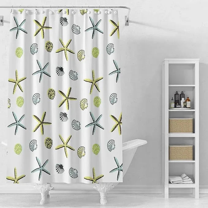 LQFMEHOT Shower Curtain Liner, 5G Shower Liners with 12 Rustproof Metal Grommets and Weighted Magnets, Waterproof Duty Shower Curtains for Shower Bathroom 72 x 72 - ModernBath