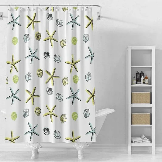LQFMEHOT Shower Curtain Liner, 5G Shower Liners with 12 Rustproof Metal Grommets and Weighted Magnets, Waterproof Duty Shower Curtains for Shower Bathroom 72 x 72 - ModernBath