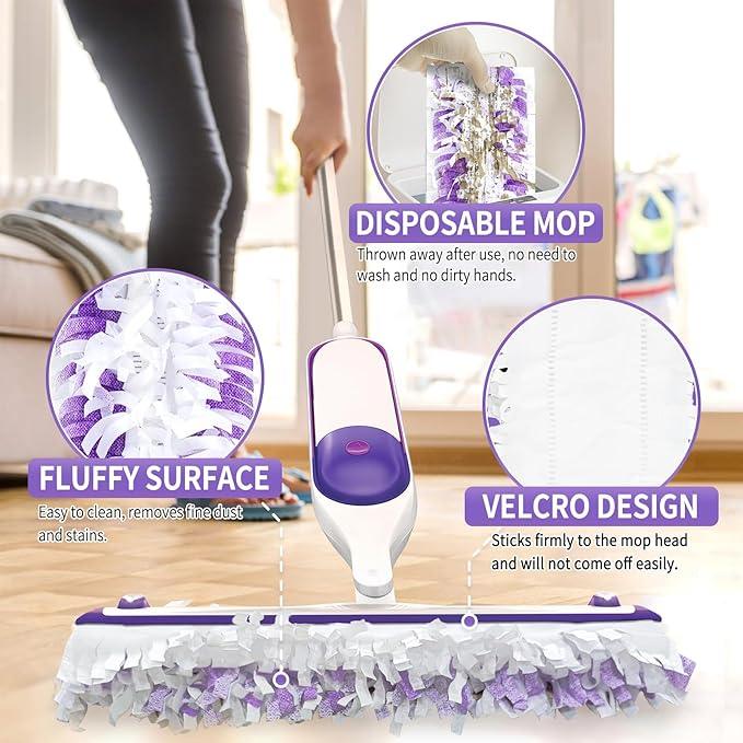36PCS Disposable Mopping Pads Refills for Swiffer PowerMop,Replacement with Swiffer Power Mop Refills for Swiffer Power Mop Pads Multi-Surface for Floor Cleaning - ModernBath
