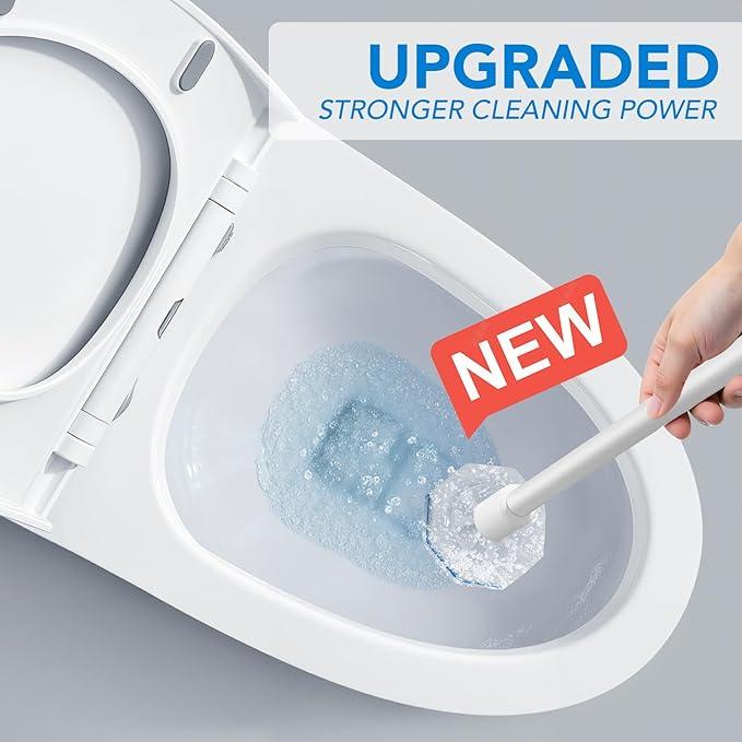 50 Count Toilet Wand Refills for Clorox, Upgrade Disposable Replace Brush Heads Compatible with Clorox Toilet Wand for Toilet and Bathroom Cleaning - ModernBath