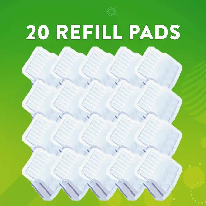 Scrubbing Bubbles Flushable Toilet Bowl Wand Cleaner Refills, Fresh Brush Cleaner Toilet Refill Pads, Removes Limescale & Odors, Citrus Scent, 20 Count (Pack of 1) - ModernBath