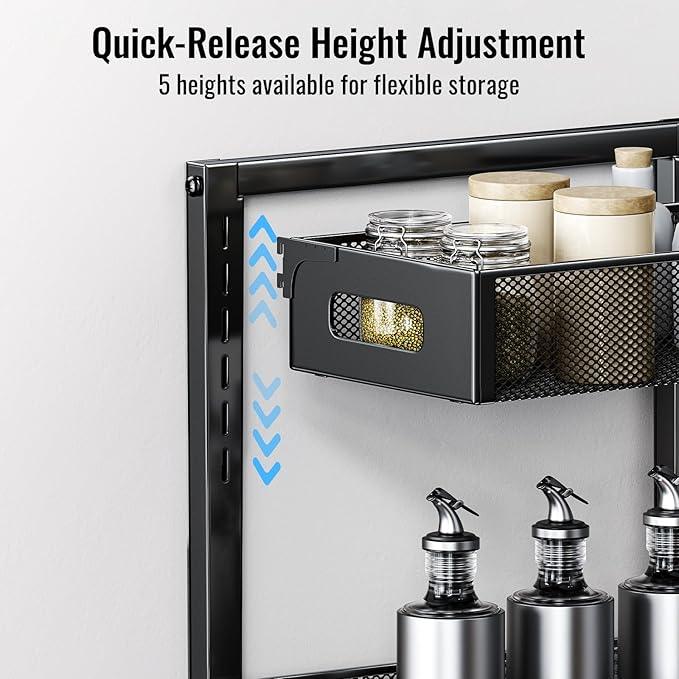 Under Sink Organizer, Silk-Smooth Metal Sliding Drawer Organizers and Storage Rack, Pull Out Cabinet Shelf for Kitchen, Bathroom, Pantry, Cabinet, Closet - ModernBath