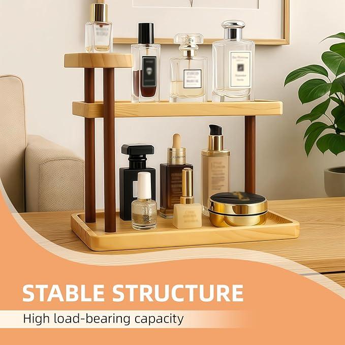 Bathroom Countertop Organizer,Vanity Organizer and Storage for Cosmetic Skincare Perfume, Ideal Storage Solution for Perfumes, Cosmetics, Spices, Handmade Toys, Office Supplies. - ModernBath
